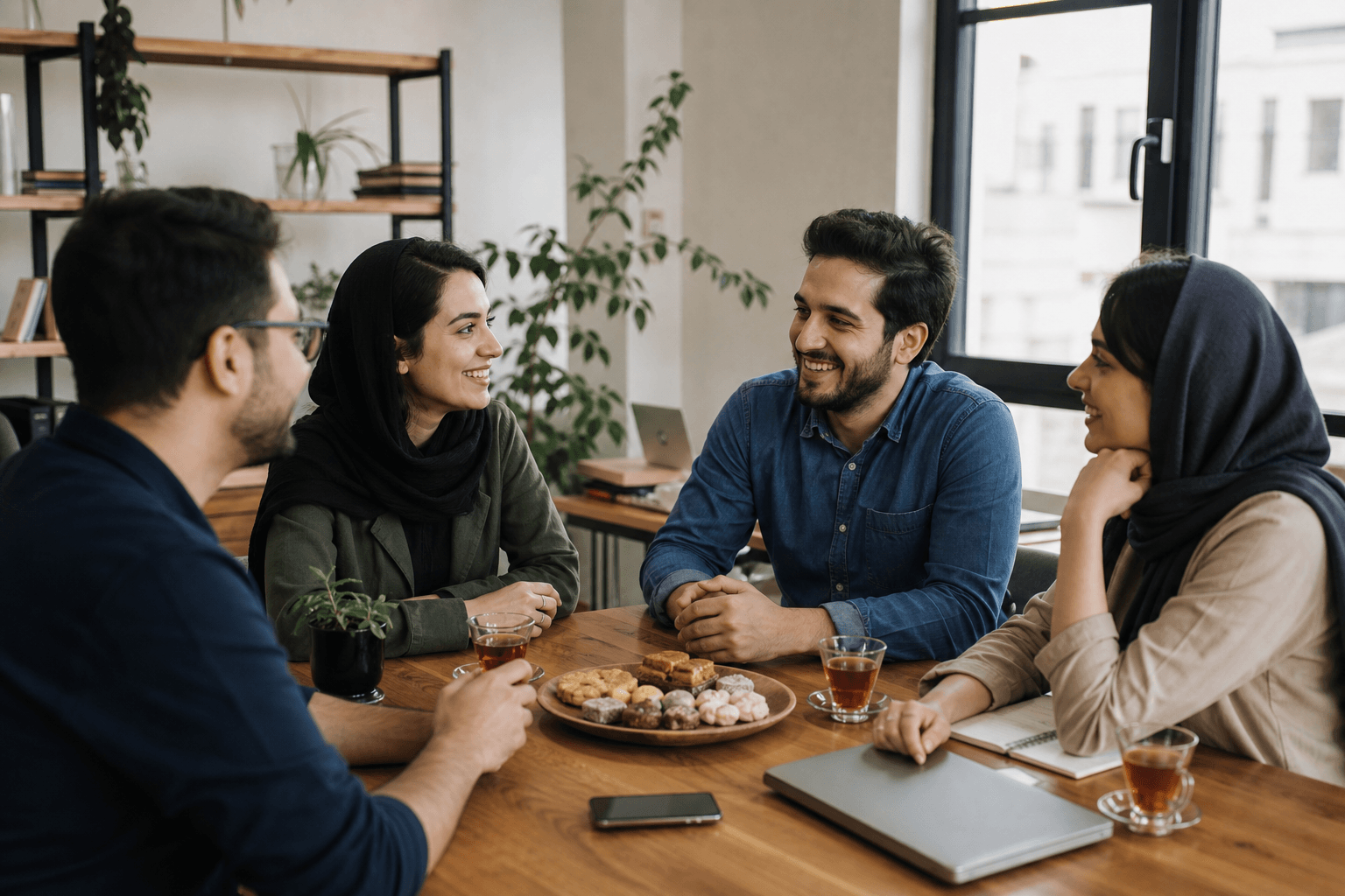 تیم بزنیم بیرون در محیط کاری